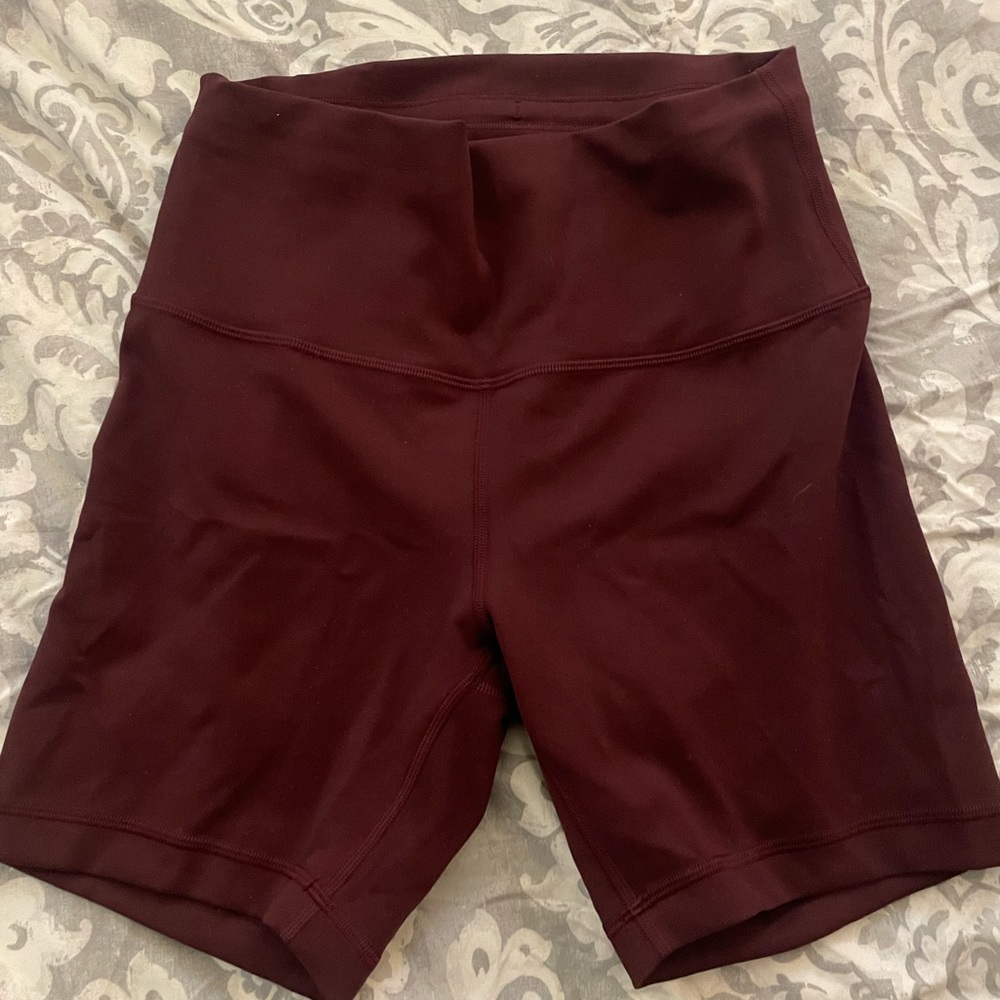 Lululemon 6 inch Align biker shorts